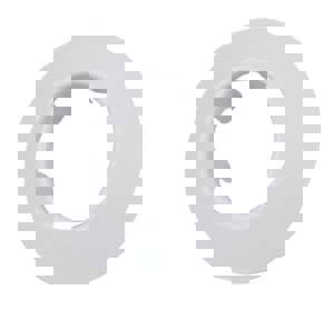 Fire Sprinkler Escutcheon Flush Skirt in White